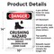 Signmission Safety Culture Sign, 10 in Width, Aluminum, Rectangle OS-2PACK-DS-A-1014-V-1868 - alternate 3
